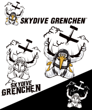 Design de Logo par StudioD™ pour Skydive Grenchen | Design : #9798485