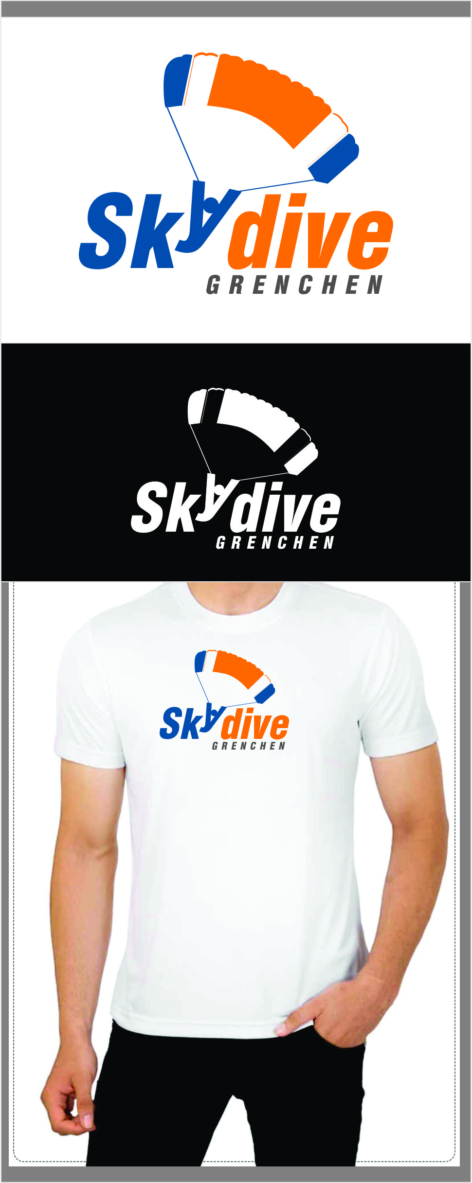 Diseño de Logo por creative.bugs para Skydive Grenchen | Diseño #10197377