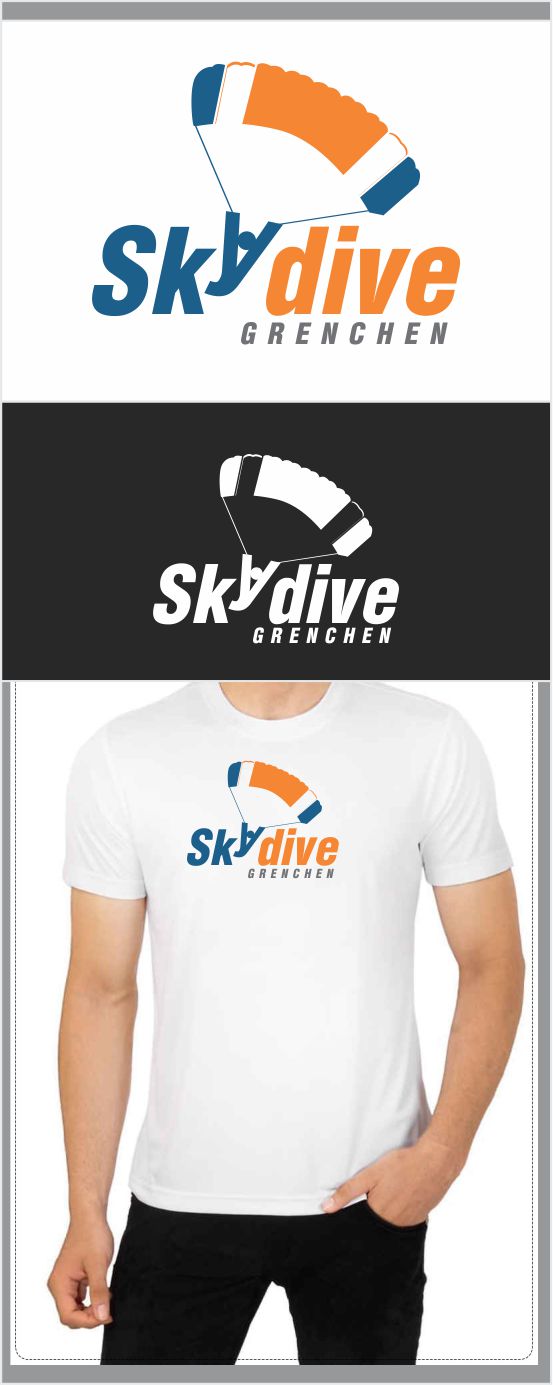 Diseño de Logo por creative.bugs para Skydive Grenchen | Diseño #10197378