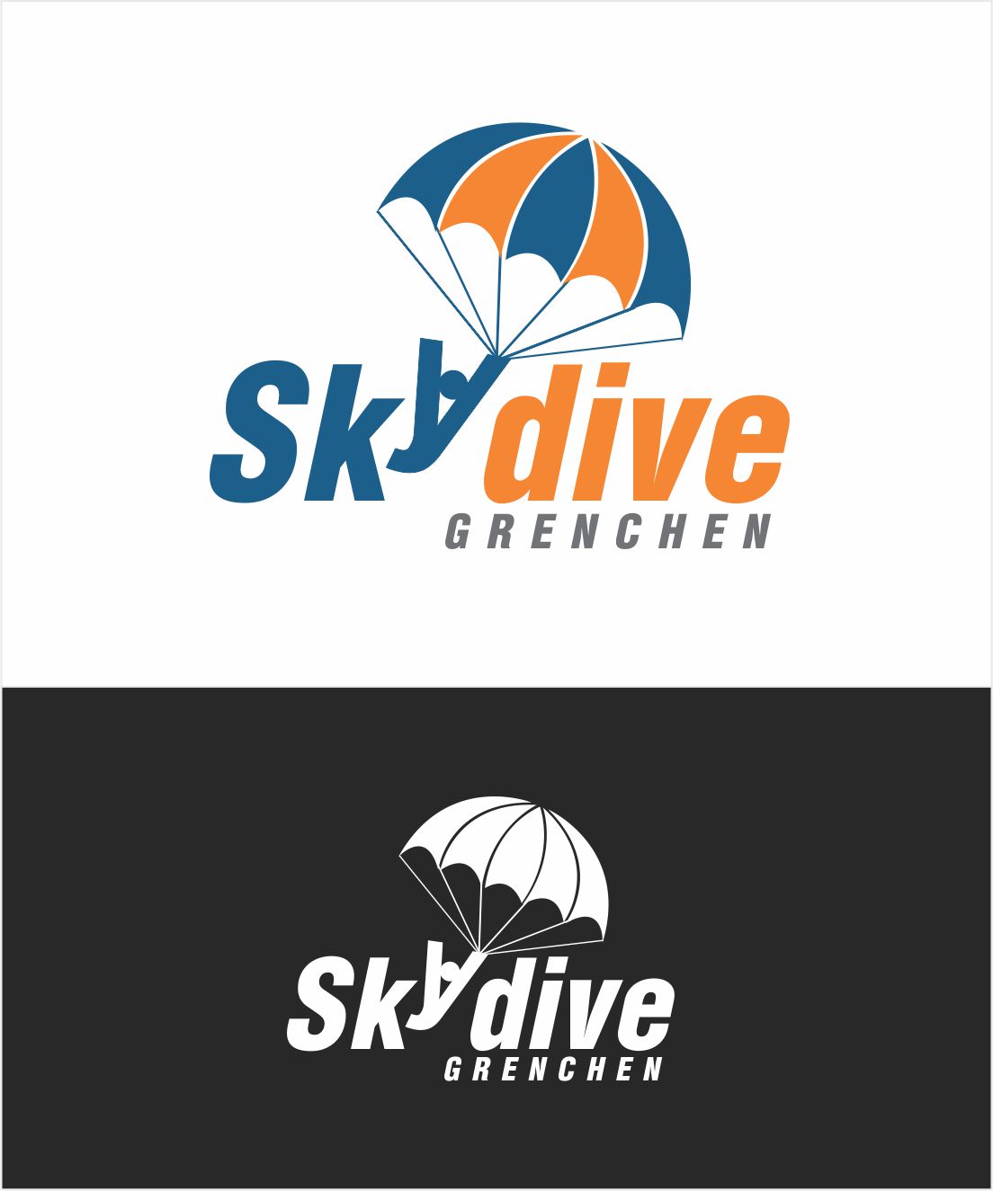 Logo Design by creative.bugs for Skydive Grenchen | Design #9878391