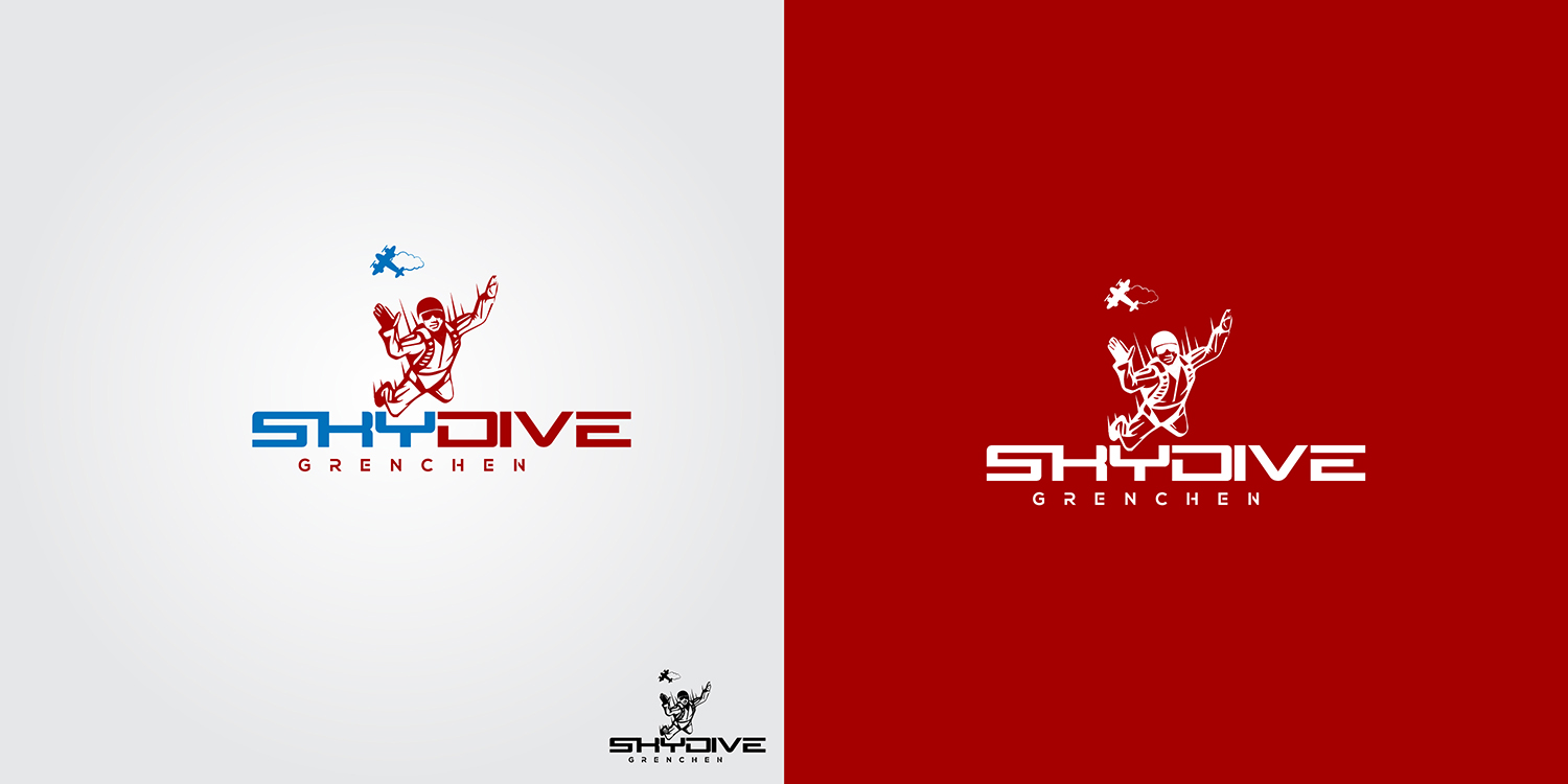 Diseño de Logo por Coneagles para Skydive Grenchen | Diseño #9819814