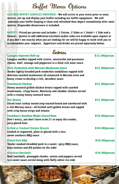 Menu Design by tszalay for Sweet Rosemary Catering | Design #9884776