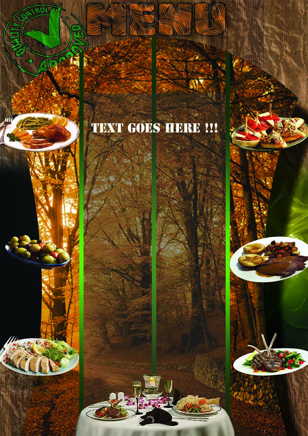 Menu Design by VladimirM85 for Sweet Rosemary Catering | Design #9837305