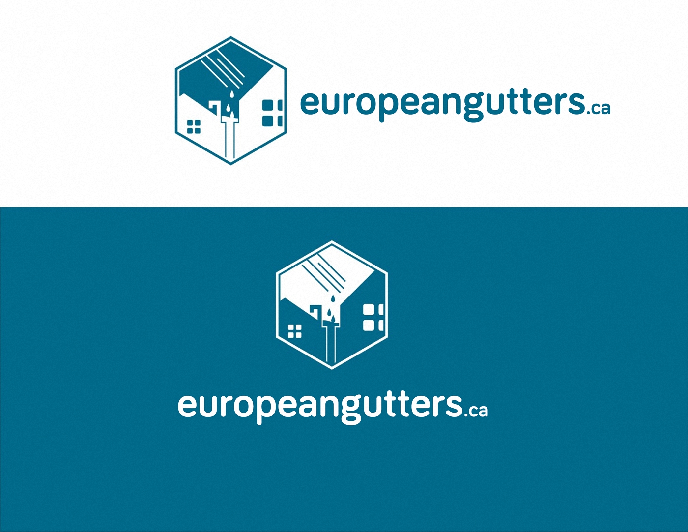 Logo Design by Famouscolors for Precision Gutters LTD. | Design #10113397