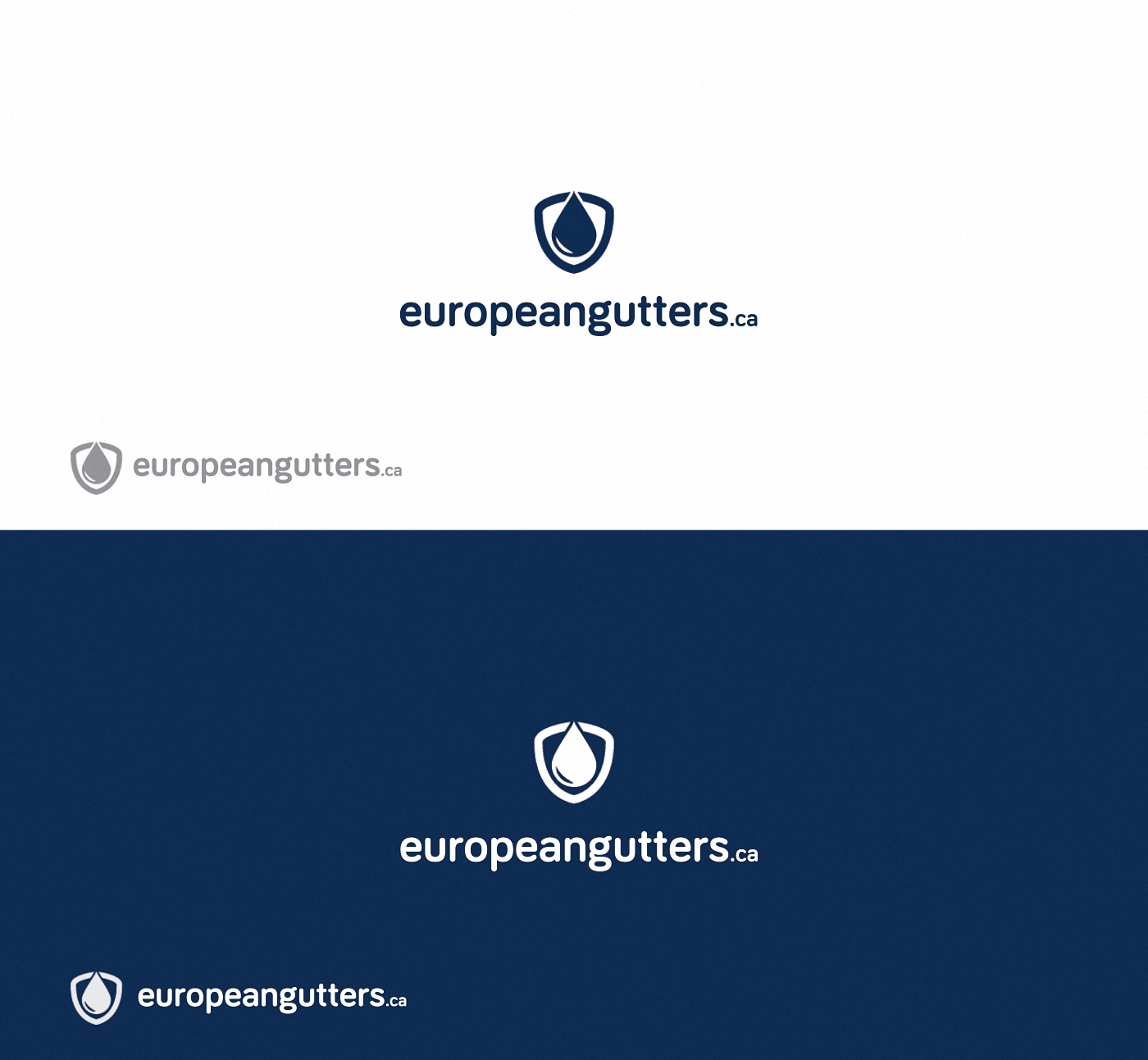 Logo Design by Famouscolors for Precision Gutters LTD. | Design #10113402