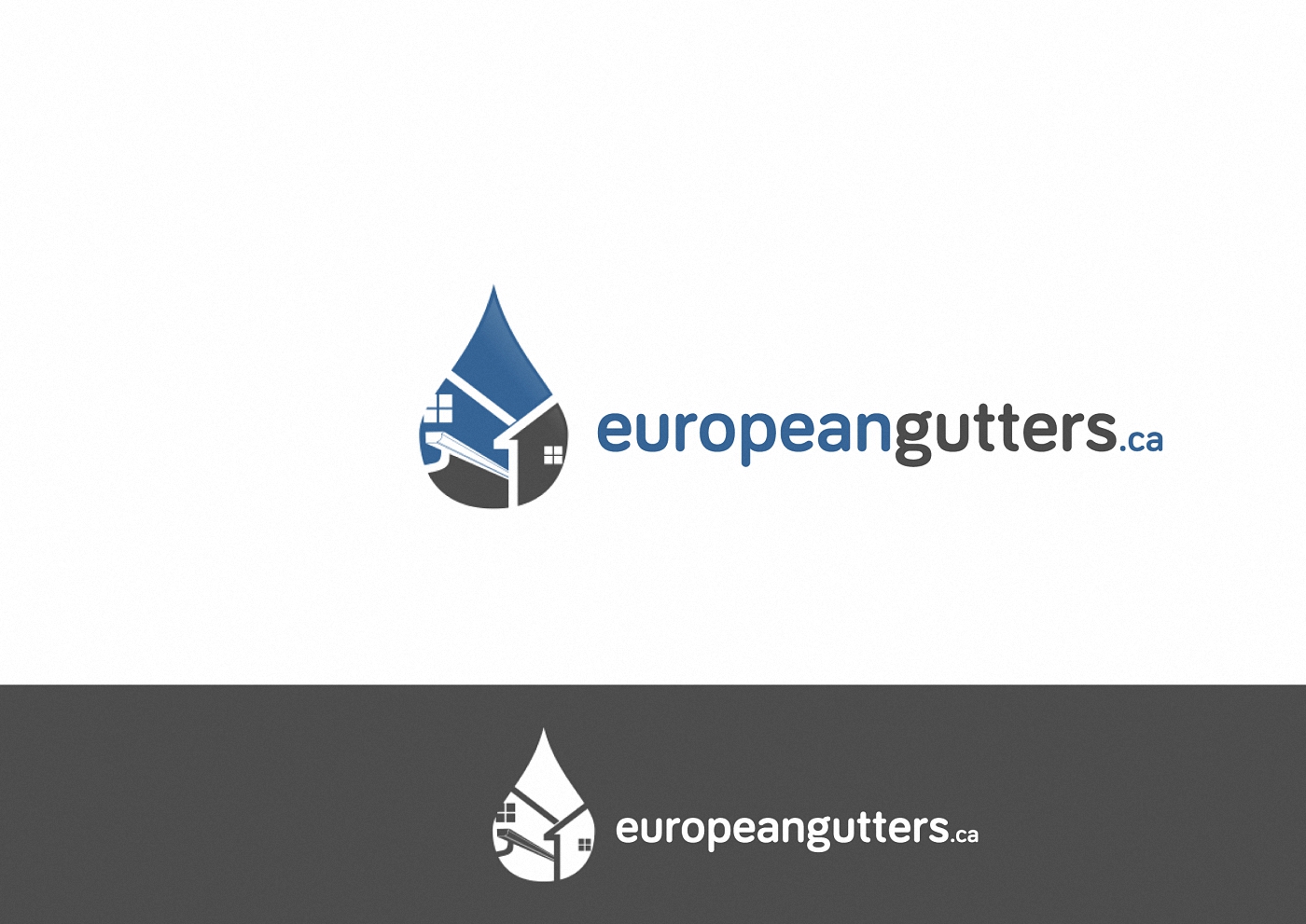 Logo Design by Famouscolors for Precision Gutters LTD. | Design #10113482