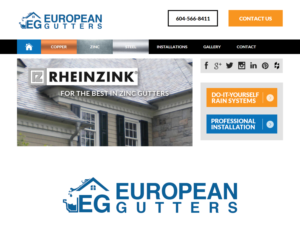 Logo Design by Navneet Singh for Precision Gutters LTD. | Design: #9891075