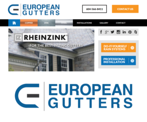 Logo Design by Navneet Singh for Precision Gutters LTD. | Design: #9891098