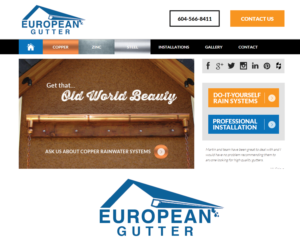 Logo Design by Navneet Singh for Precision Gutters LTD. | Design: #9891247