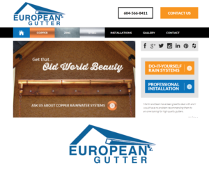 Logo Design by Navneet Singh for Precision Gutters LTD. | Design: #9891248