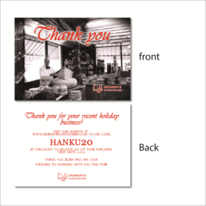 Postcard Design by Fox In The Snow Design for this project | Design #9797463