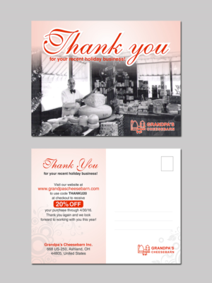 Postcard Design by ecorokerz for this project | Design #9793557