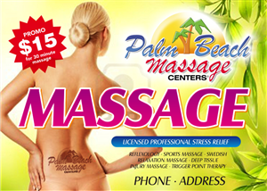 Massage Center New Ad | Diseño de Impresos por Atvento Graphics