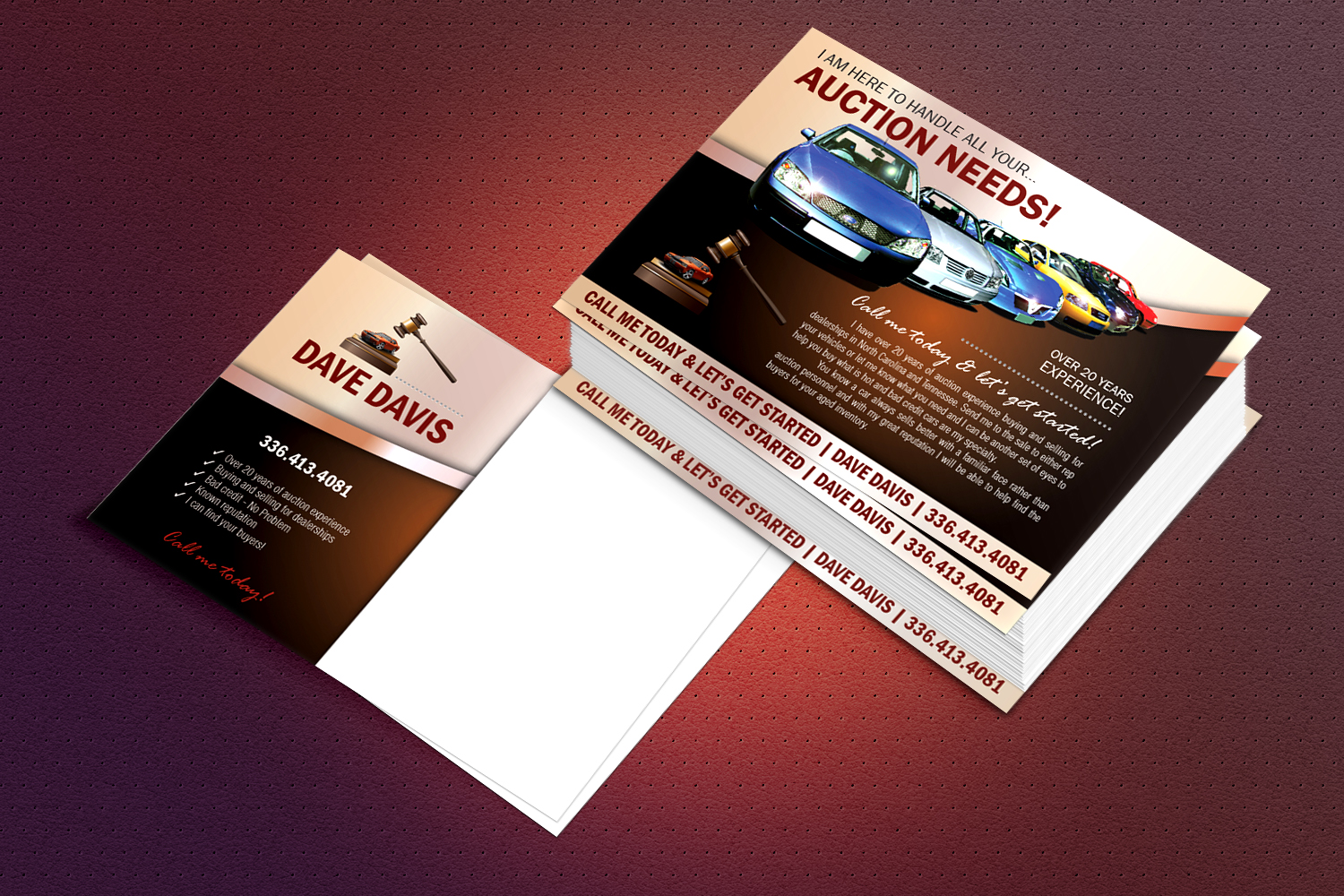 Postcard Design by Jackie Morrison for this project | Design #9824364