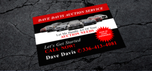 LET ME HANDLE YOUR AUCTION NEEDS! | Design de Carte Postale par NatPearlDesigns