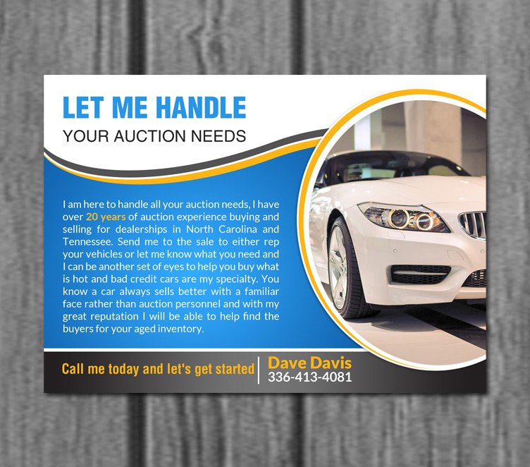 Postcard Design by creative.bugs for this project | Design #9794600