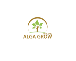 Alga Grow Organic | Logo Design by Firstception