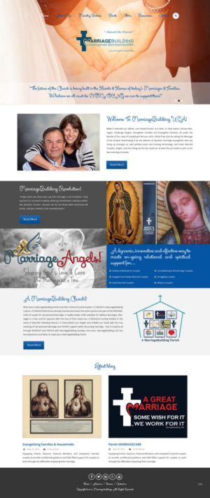Web Design by pb for MarriageBuilding USA | Design: #9798563