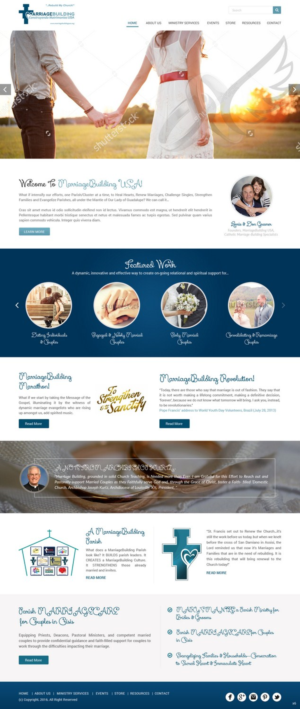 Web Design by pb for MarriageBuilding USA | Design: #9804520