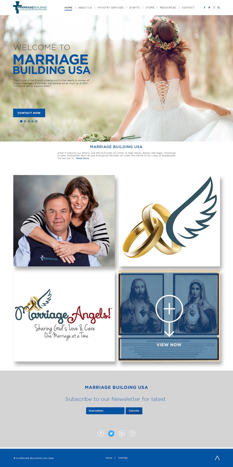 Web-Design von thelogoteam2010 für MarriageBuilding USA | Design #9797296