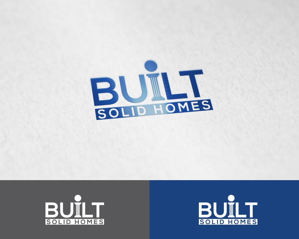 Logo Design by FAMous_Designs for Built Solid Homes | Design #9786603