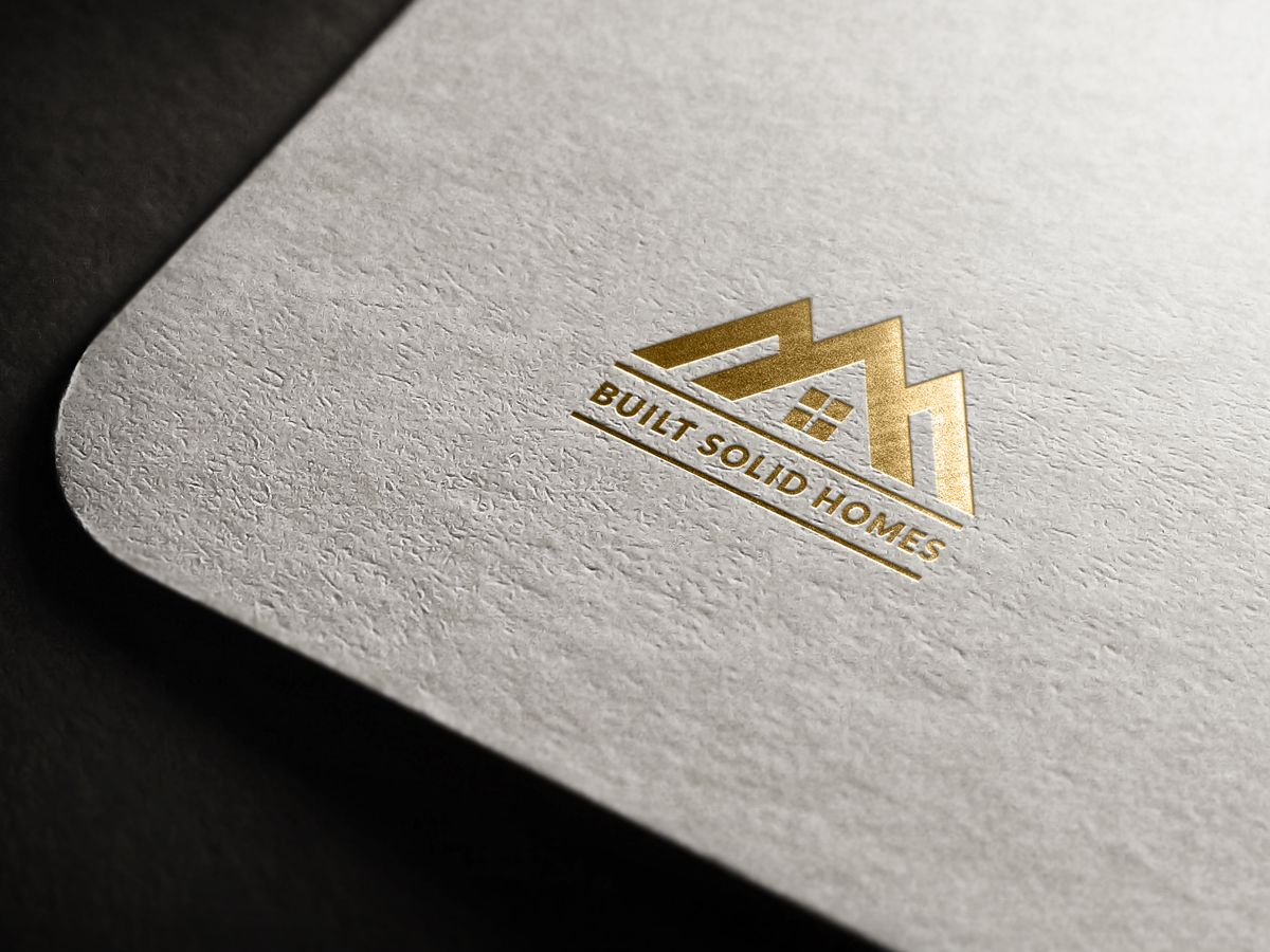 Logo Design by yoossefMaroc for Built Solid Homes | Design #9786259