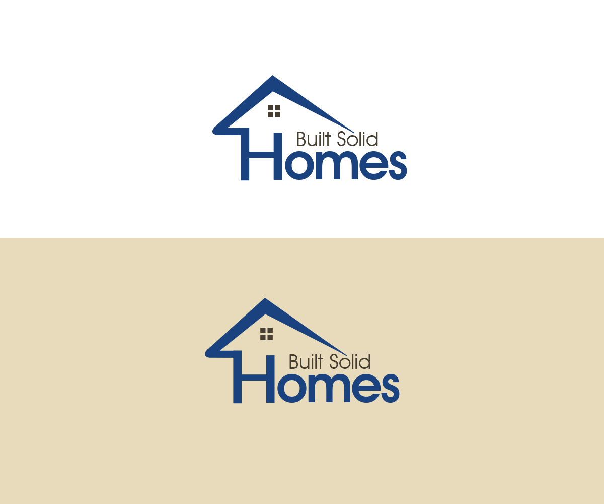 Logo Design by Designhub for Built Solid Homes | Design #9785894