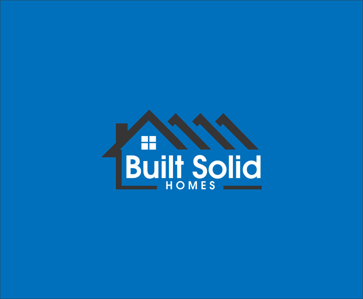 Logo Design by JM GRAPHICS for Built Solid Homes | Design #9802802