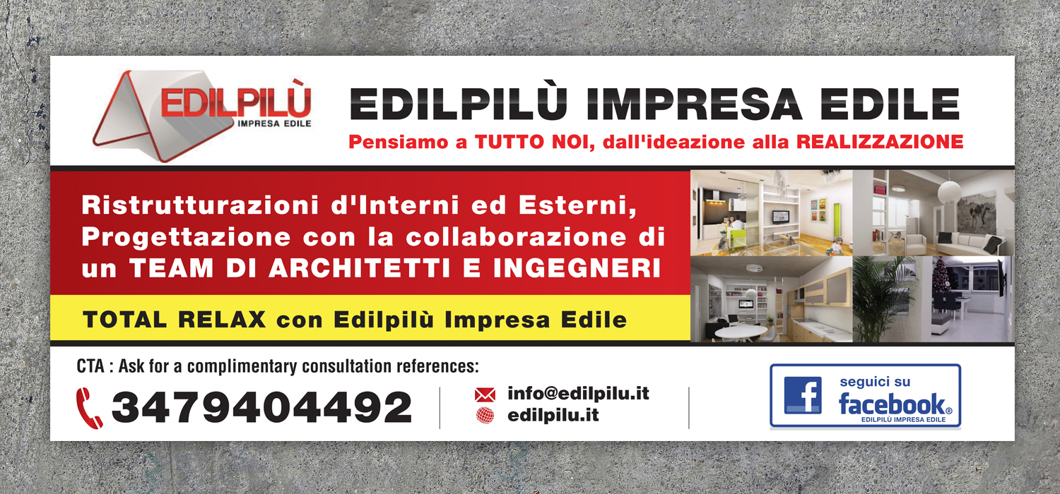 Design de Poster par Souvik Roy (Alex Pro) pour Edilpilu Srls - P. IVA 13309441007 | Design #9824313