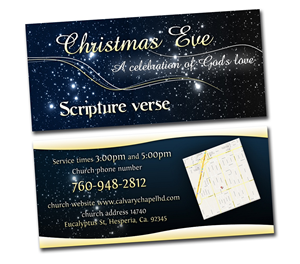 Church Christmas Flyer  | Diseño de Flyer por DesigNart