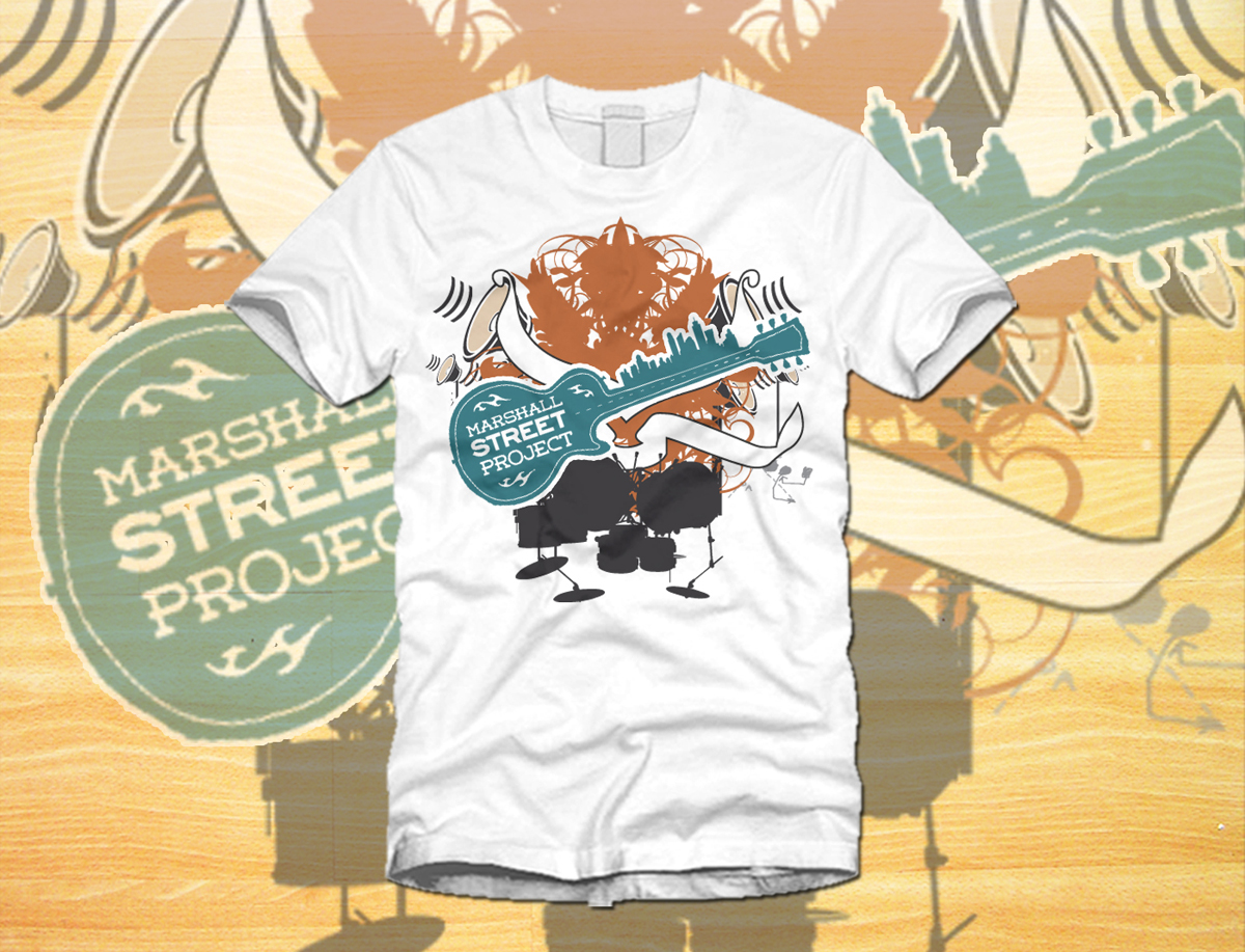 T-shirt Design by Ragewolf for Marshall Street Project | Design #9798291