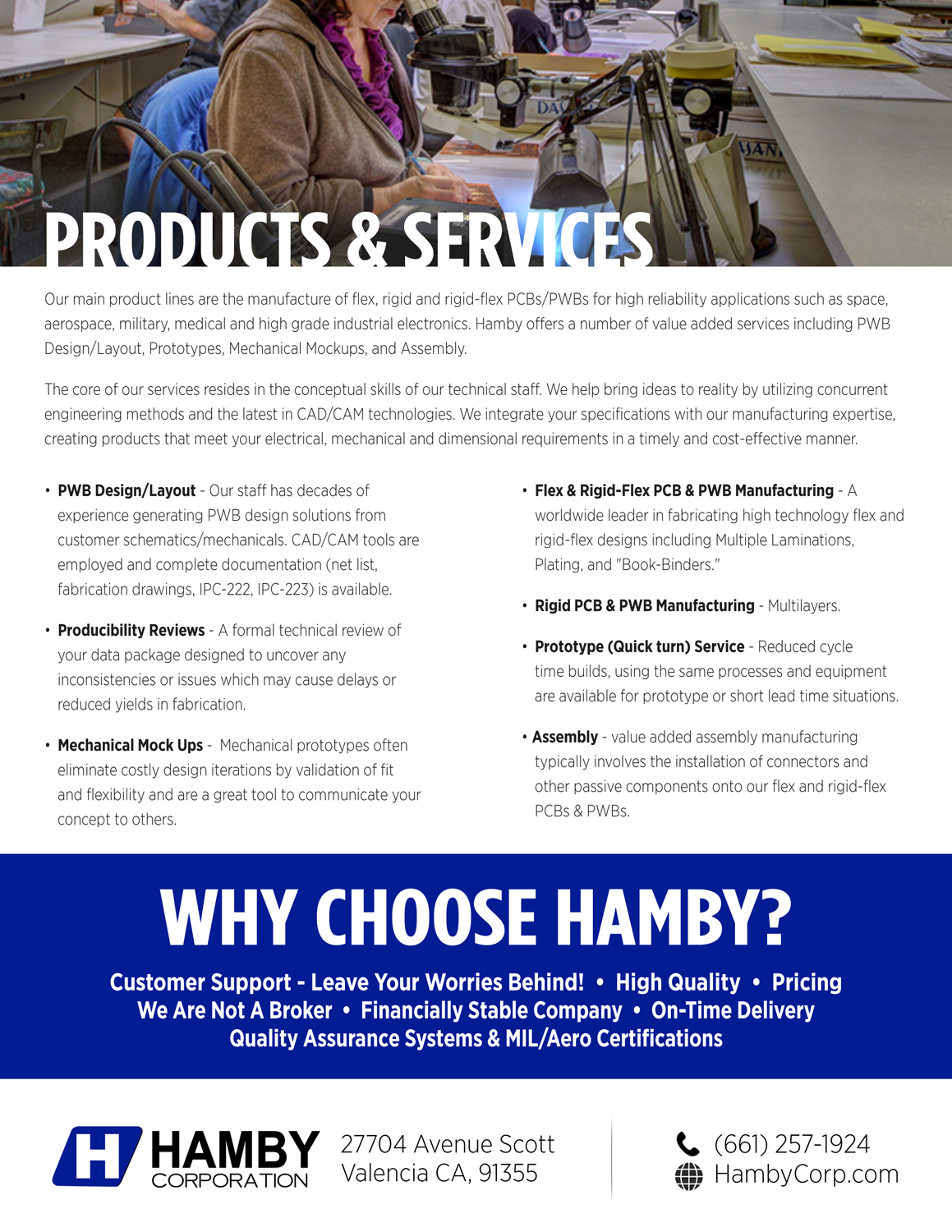 Flyer Design by Brian Ellis for Hamby Corporation | Design #9795472