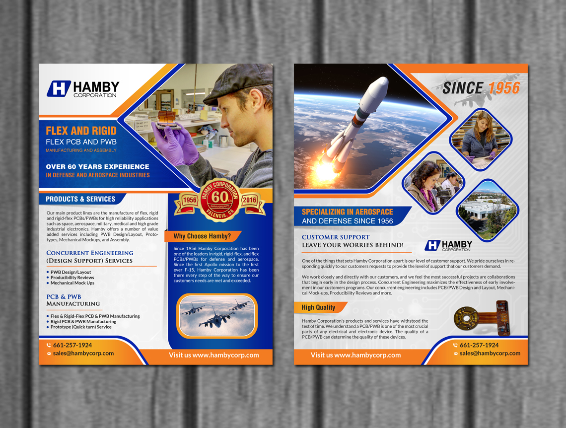 Flyer Design by creative.bugs for Hamby Corporation | Design #9854343