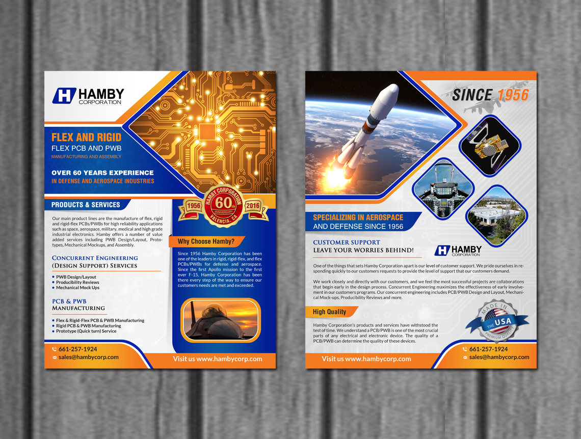 Flyer Design by creative.bugs for Hamby Corporation | Design #9865582