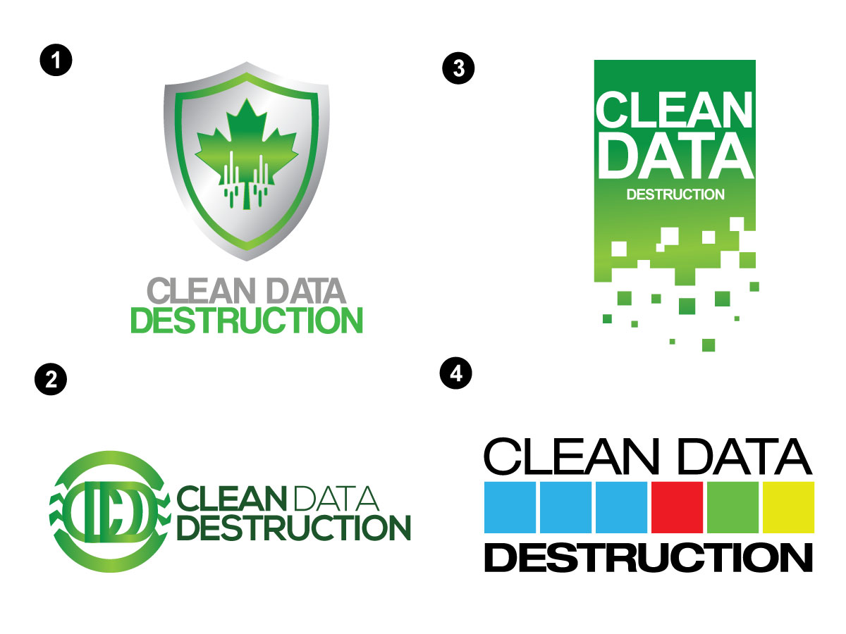 Logo-Design von ney@onedaygraphics für Clean Data Destruction | Design #9789078