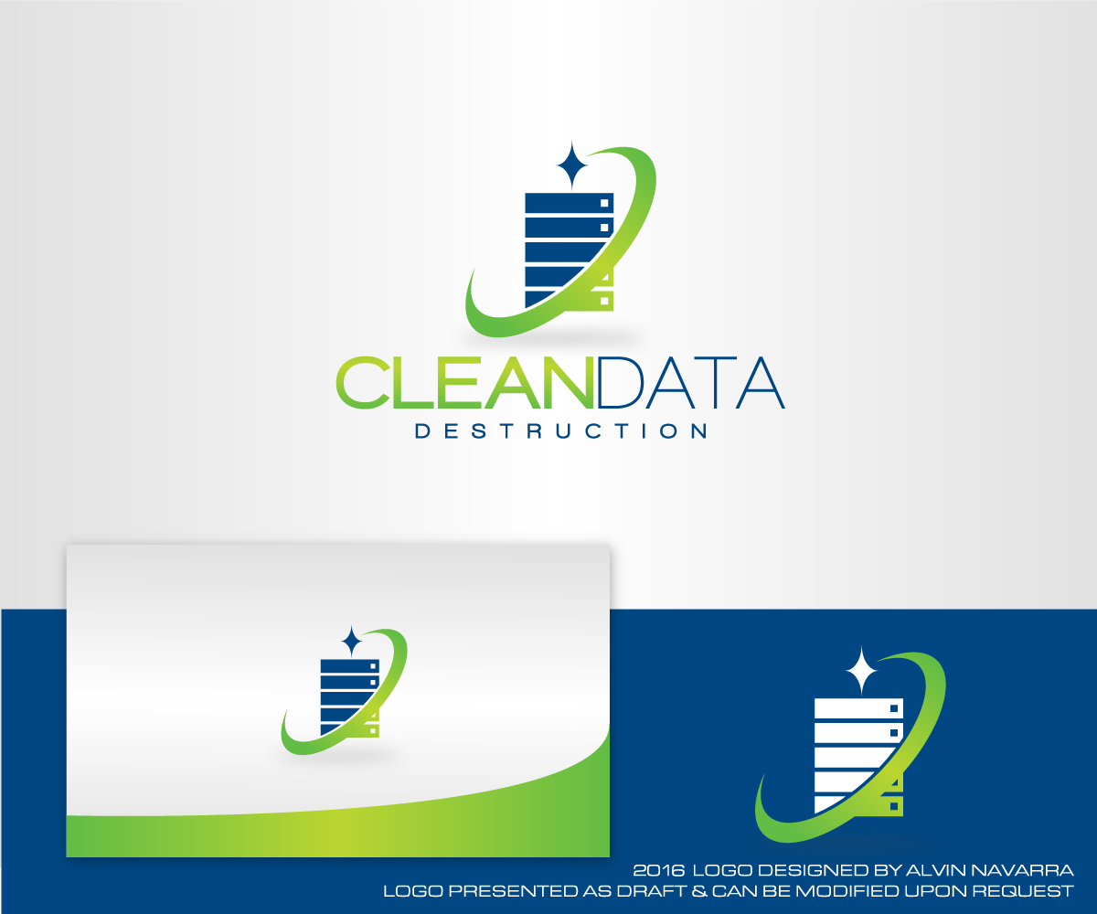 Logo Design by alvinnavarra for Clean Data Destruction | Design #9897339