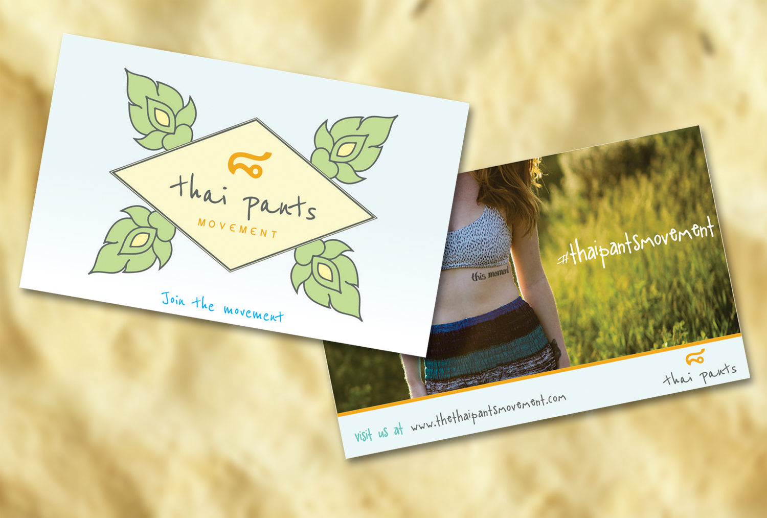 Business Card Design by camee for The Thai Pants Movement | Design #9877006