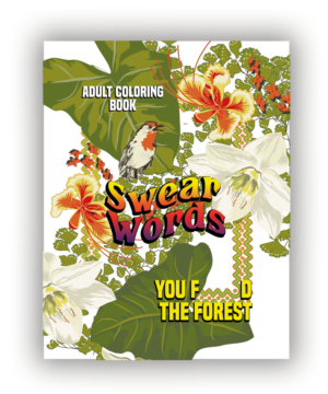 Book Cover for Adult Coloring Book | Book Cover Design by Cari Lopez