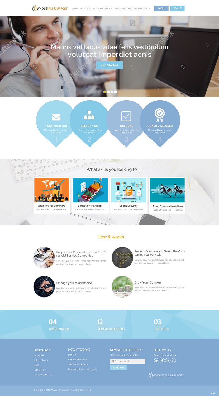 Web Design by pb for this project | Design #10078514