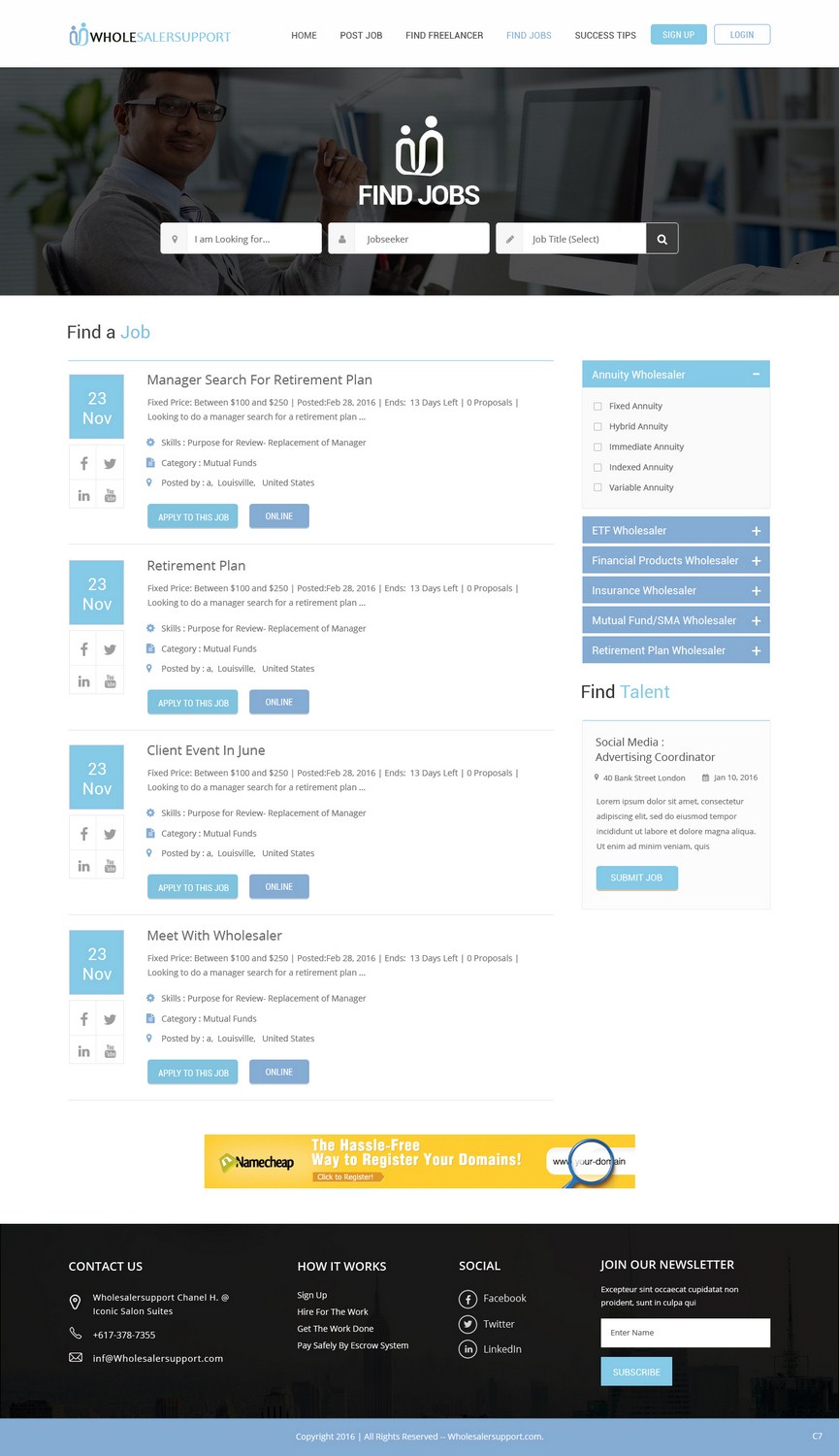 Web Design by pb for this project | Design #10095380