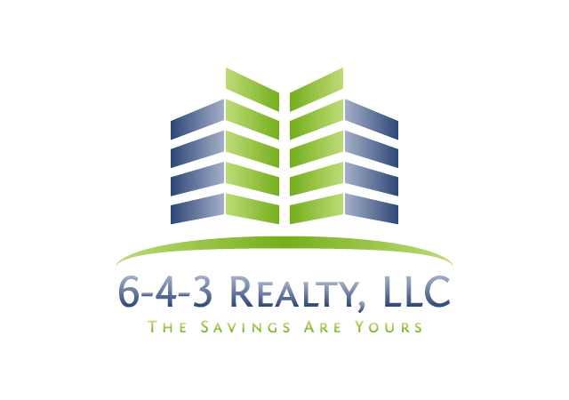 Logo Design by CaptainZZ for 6-4-3 Realty,llc | Design #2150298