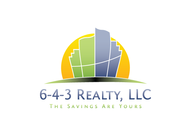 Logo Design by CaptainZZ for 6-4-3 Realty,llc | Design #2150308