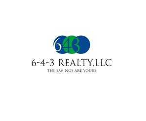 Logo Design by Falguni for 6-4-3 Realty,llc | Design: #2170931