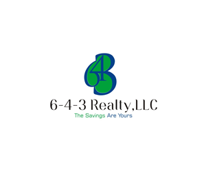 Logo Design by Falguni for 6-4-3 Realty,llc | Design: #2170964
