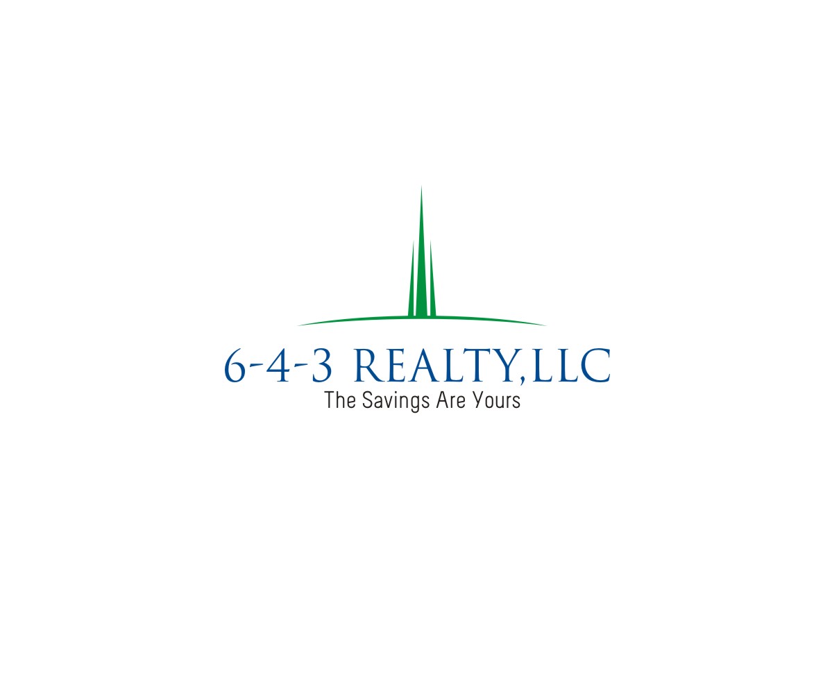 Logo Design by Falguni for 6-4-3 Realty,llc | Design #2171013