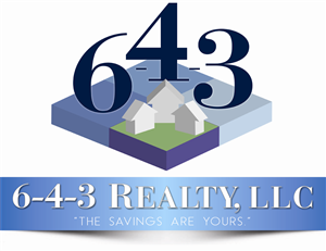 Logo Design by bsirois for 6-4-3 Realty,llc | Design: #2117064