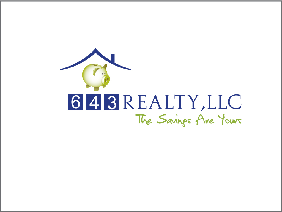 Logo Design by whitepaper for 6-4-3 Realty,llc | Design #2129248