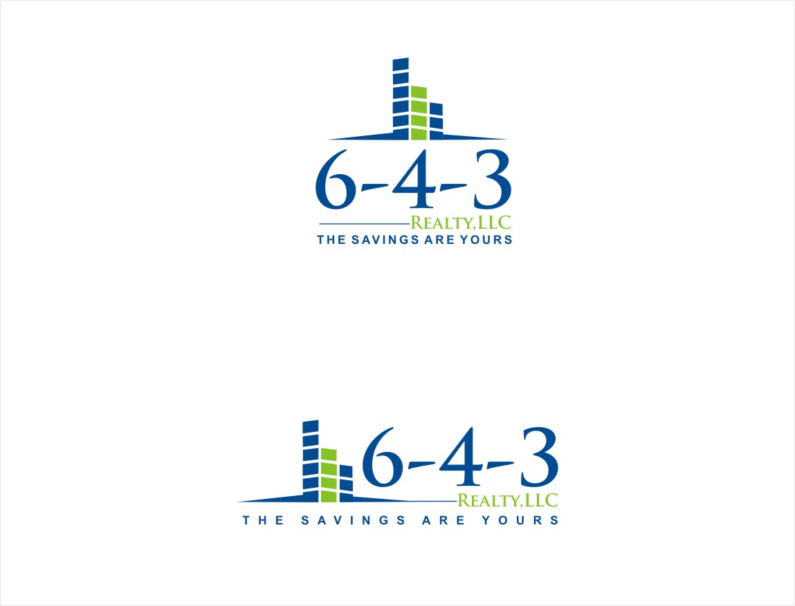 Logo Design by Sushma for 6-4-3 Realty,llc | Design #2131702