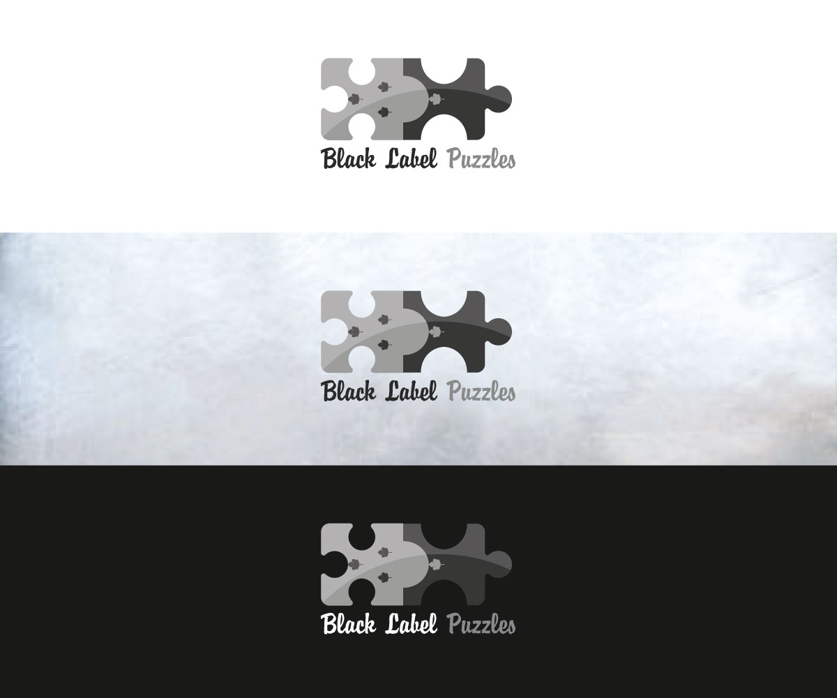 Logo Design by Andrey for Black Label Puzzles | Design #9856979