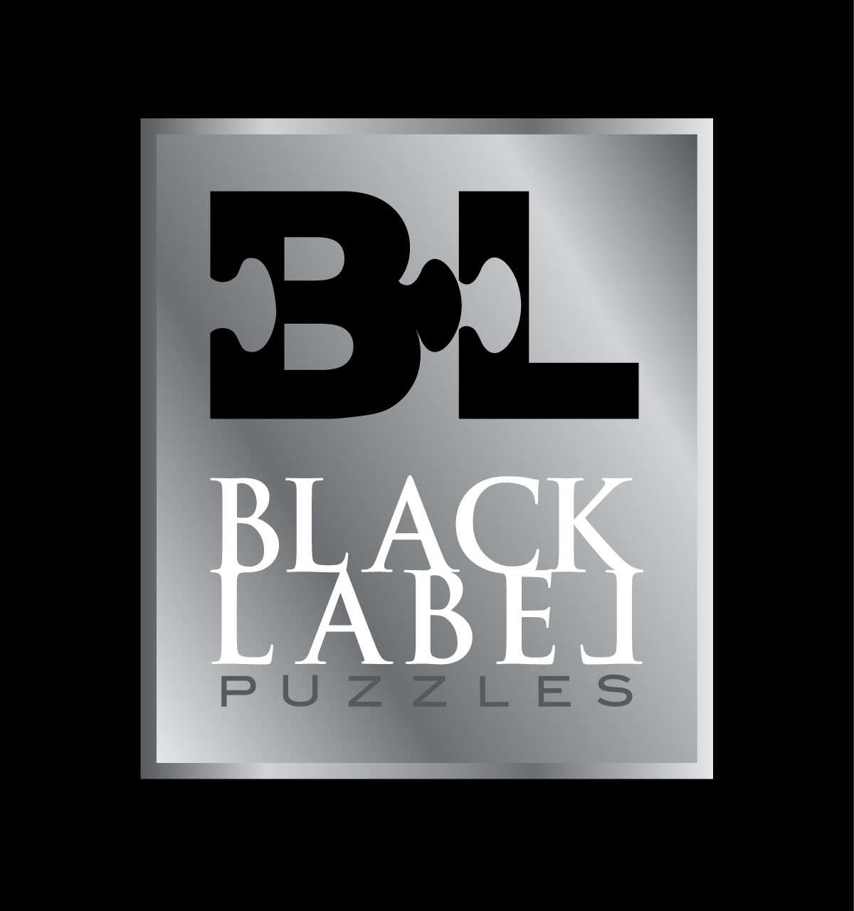 Logo Design by darrellwsmith1962 for Black Label Puzzles | Design #9885594